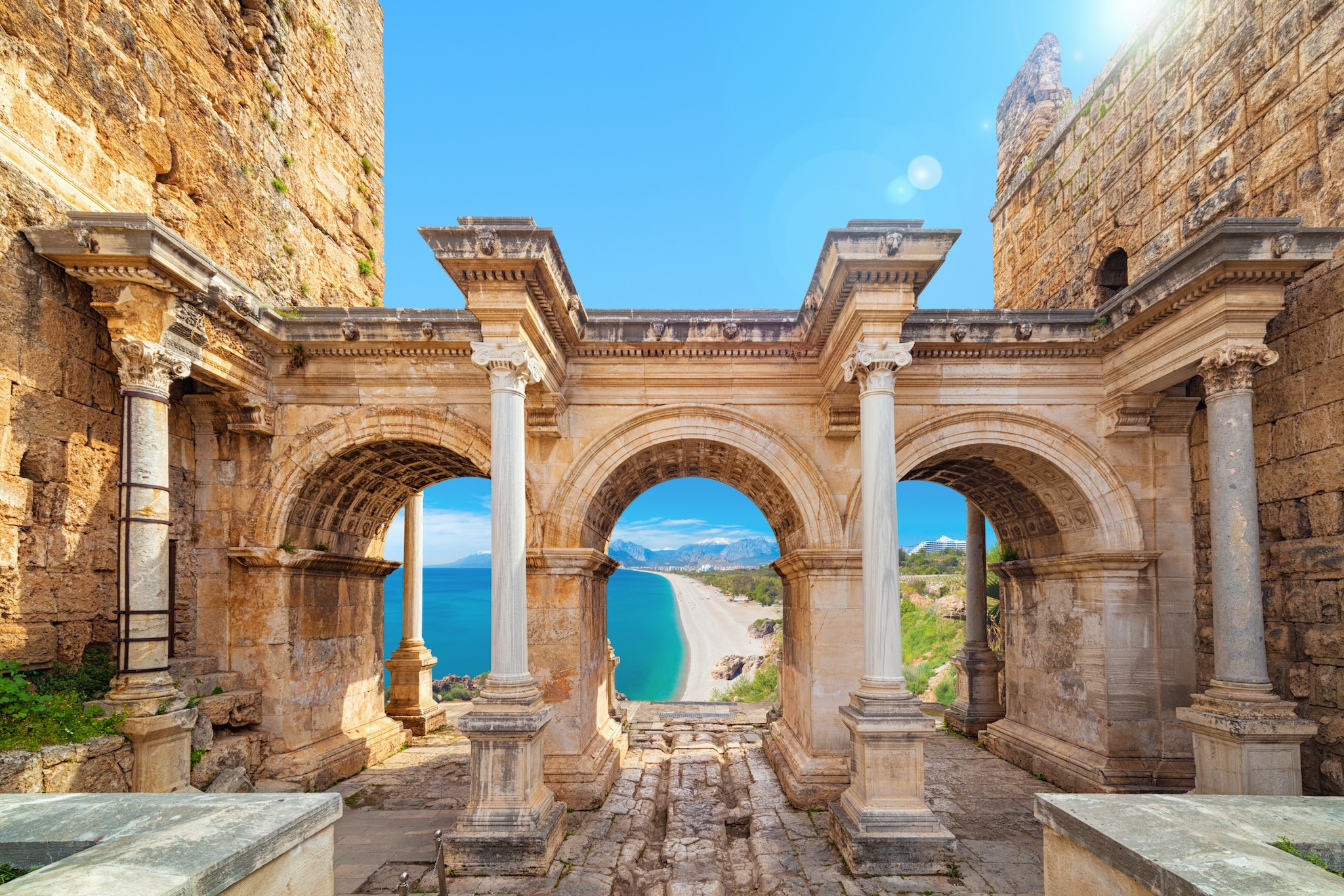 Hadrian´s Gate Eingang Antalya